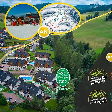 Apartamento Jaworczanski Raj Pod Wysoka - Z Sauna Przy Wyciagu Szczawnica